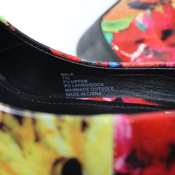 Steve Madden Nala Platform Stilettos Floral 7.5 - Picture 7 of 7